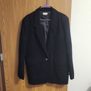 Aaron & Amber Classic Black Women's Blazer